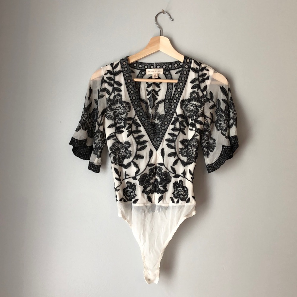 Beautiful cream bodysuit
